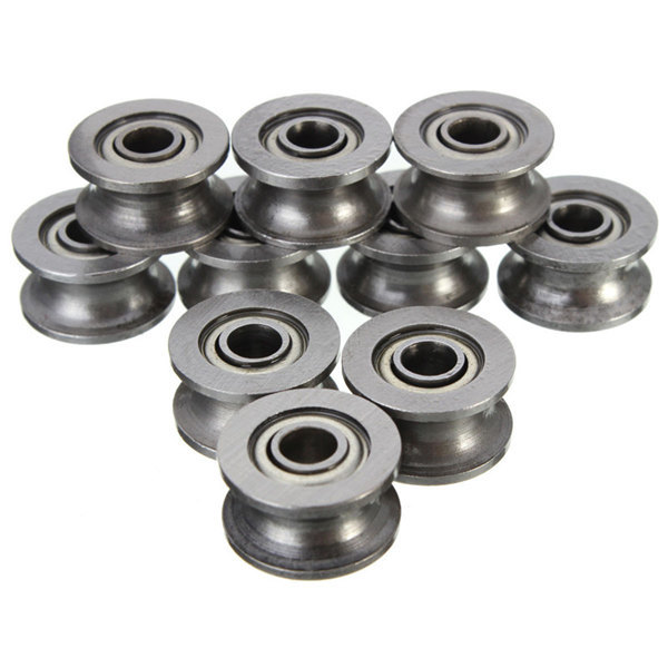 10pcs 624ZZ 4x13x7mm HCS U Groove Sealed Ball Bearings Guide Pulley Ball Bearing 2 10pcs 624ZZ 4x13x7mm HCS U Groove Sealed Ball Bearings Guide Pulley Ball Bearing - Image 2