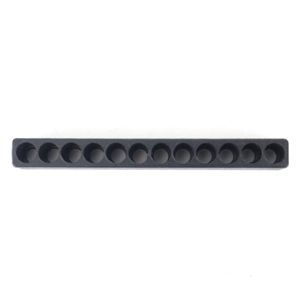 12 Holes Hex Shank Plastic Screwdriver Bit Storage Deck Screwdriver Head Storage Case 4