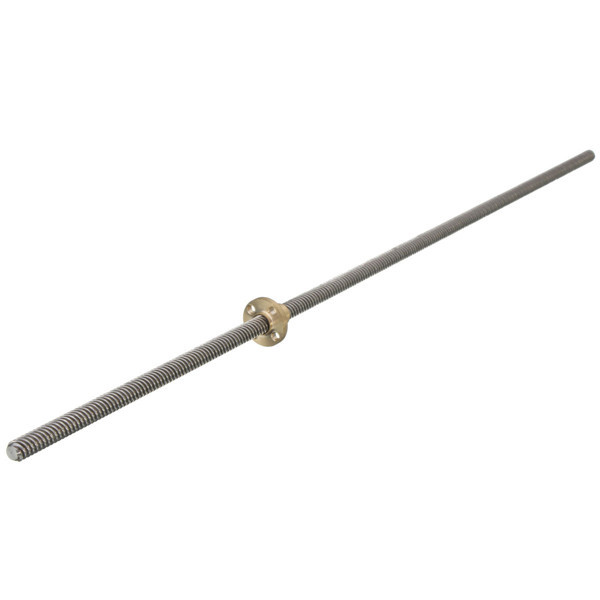 Machifit 800mm Lead Screw 8mm Thread Lead Screw 2mm Pitch Lead Screw with Brass Nut 4 Machifit 800mm Lead Screw 8mm Thread Lead Screw 2mm Pitch Lead Screw with Brass Nut - Image 4