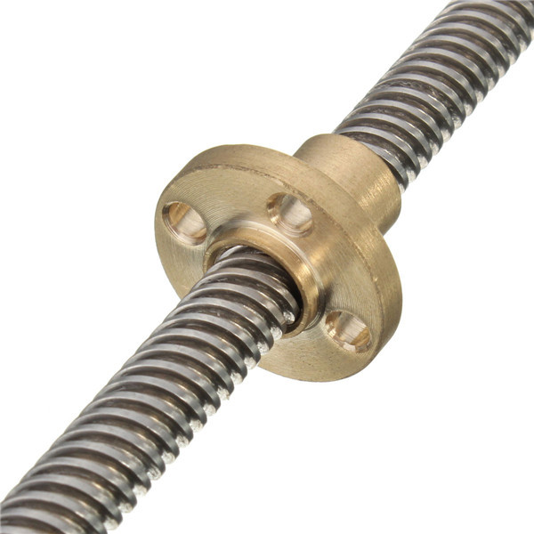 Machifit 800mm Lead Screw 8mm Thread Lead Screw 2mm Pitch Lead Screw with Brass Nut 7 Machifit 800mm Lead Screw 8mm Thread Lead Screw 2mm Pitch Lead Screw with Brass Nut - Image 7