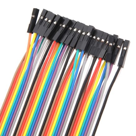 40pcs 30cm Male To Female Jumper Cable Dupont Wire For 5