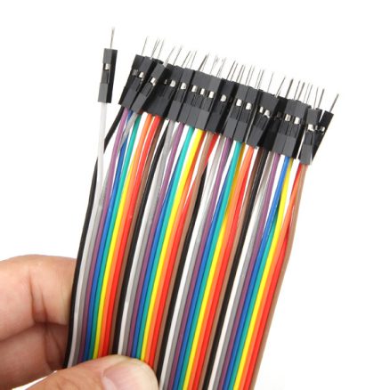 40pcs 30cm Male To Female Jumper Cable Dupont Wire For 6