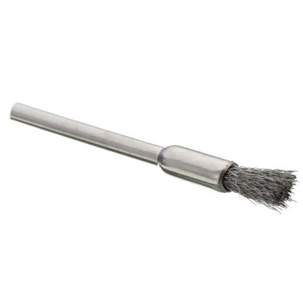 3mmx5mm Electrical Wire Brush Stainless Steel Head Removal Dust Burr Derusting Brush 3