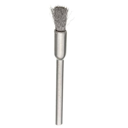 3mmx5mm Electrical Wire Brush Stainless Steel Head Removal Dust Burr Derusting Brush 5