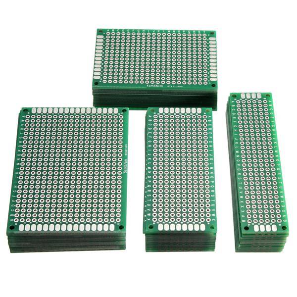 Geekcreit?® 40pcs FR-4 2.54mm Double Side Prototype PCB Printed Circuit Board 1