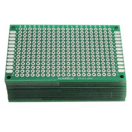 Geekcreit?® 40pcs FR-4 2.54mm Double Side Prototype PCB Printed Circuit Board 4