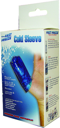 Fast Freeze Cold Sleeve Finger 1 Fast Freeze Cold Sleeve Finger