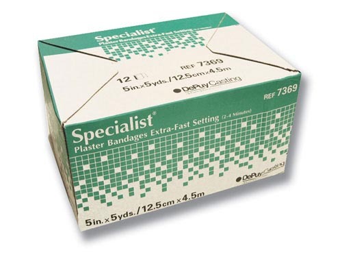 Specialist Plaster Bandages X-Fast Setting 4 x5yds Bx/12 2