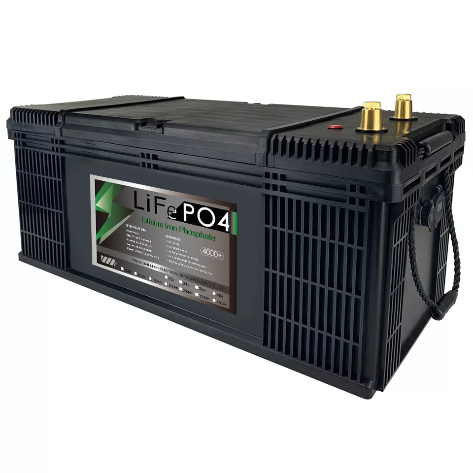 Best 12V 200Ah LiFePO4 Battery Lithium Iron Phosphate Battery Built-in BMS for Solar Power System RV House 2