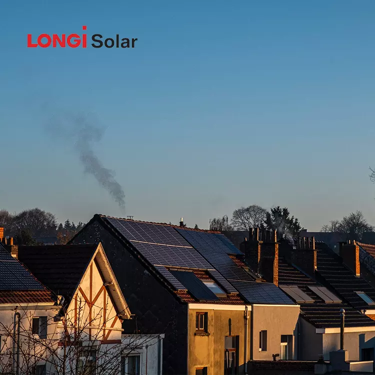 LONGi solar panels half cells 25W bifacial solar panel home power system with TUV/CE Certification 2 LONGi solar panels half cells 25W bifacial solar panel home power system with TUV/CE Certification - Image 2
