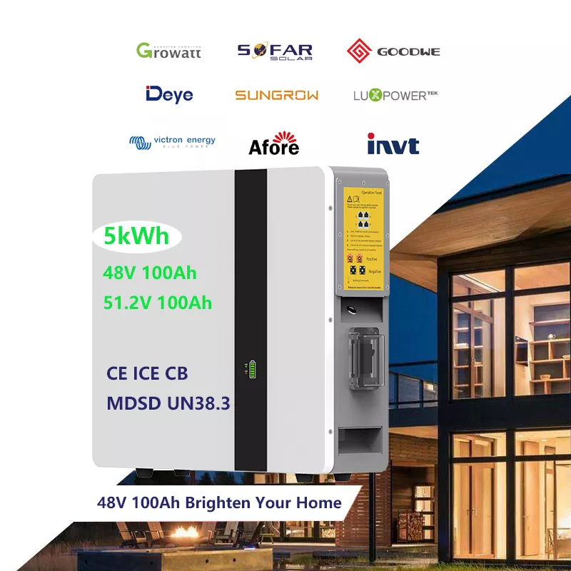 5kWh 10kWh Compact Powerwall Battery Pack 48V 100Ah 200Ah Lifepo4 Lithium Batteries For House Solar Storage 6 5kWh 10kWh Compact Powerwall Battery Pack 48V 100Ah 200Ah Lifepo4 Lithium Batteries For House Solar Storage - Image 6