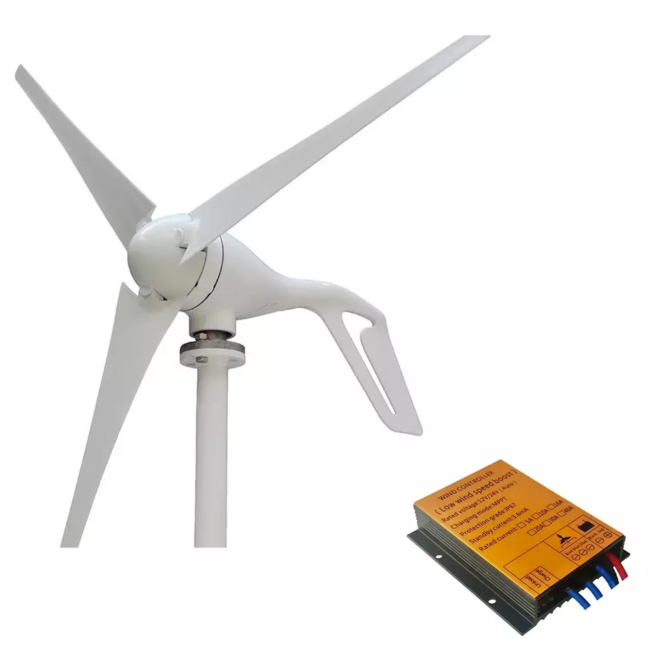 Household Wind Turbine Generator 400w 3 Or 5 Blades S3 Series 12v 24v 48v Wind Generators And Windmill With Free MPPT Controller 3 Household Wind Turbine Generator 400w 3 Or 5 Blades S3 Series 12v 24v 48v Wind Generators And Windmill With Free MPPT Controller - Image 3