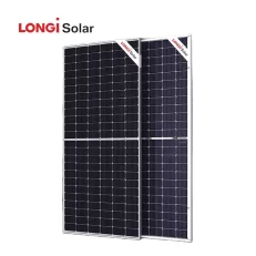 LONGi solar panels half cells 25W bifacial solar panel home power system with TUV/CE Certification
