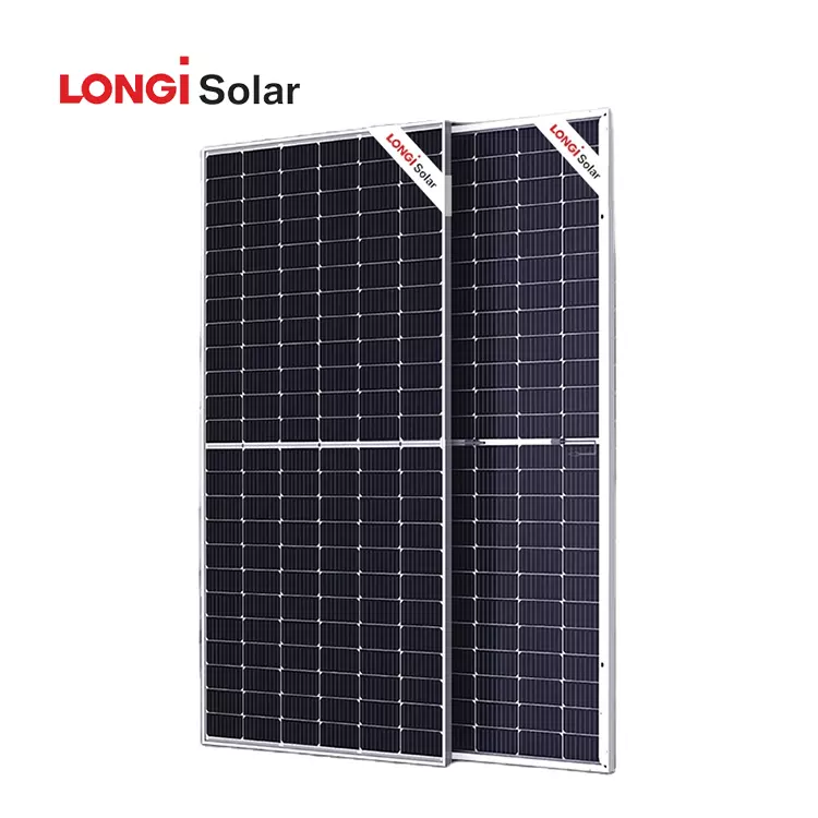 LONGi solar panels half cells 25W bifacial solar panel home power system with TUV/CE Certification 1