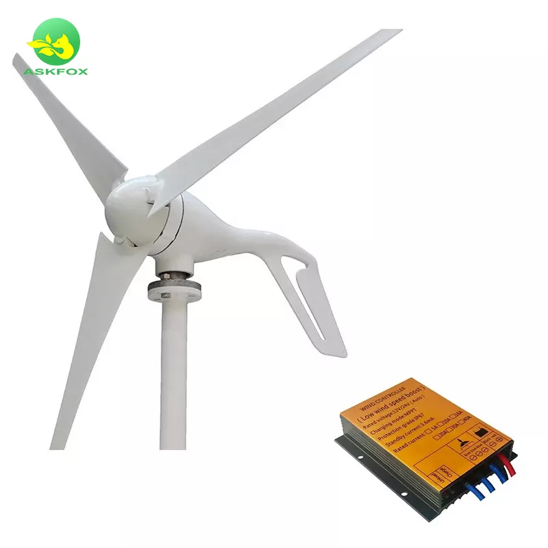 Household Wind Turbine Generator 400w 3 Or 5 Blades S3 Series 12v 24v 48v Wind Generators And Windmill With Free MPPT Controller 7 Household Wind Turbine Generator 400w 3 Or 5 Blades S3 Series 12v 24v 48v Wind Generators And Windmill With Free MPPT Controller - Image 7