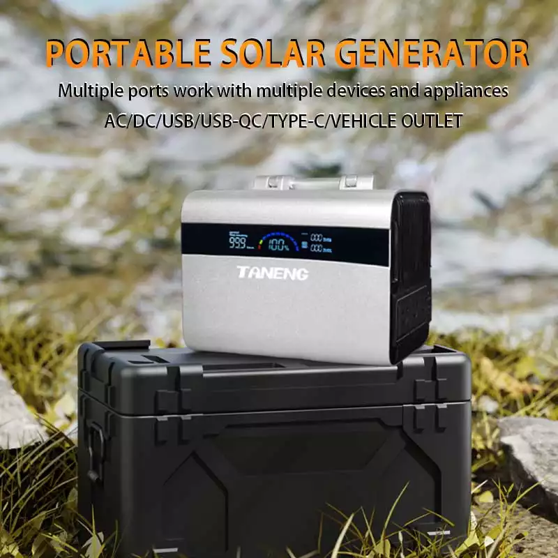 large capacity LiFePO4 battery 1000w portable solar generator 10000w Tent Camping Adventures portable power station 2