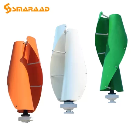 SMARAAD 2000W Vertical Low Speed New Energy Small Windmill Vertical Wind Turbine Generators Maglev VAWTFor Homeuse Farm Boat 4