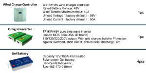 1000w power generator wind turbines windmill wind system 2