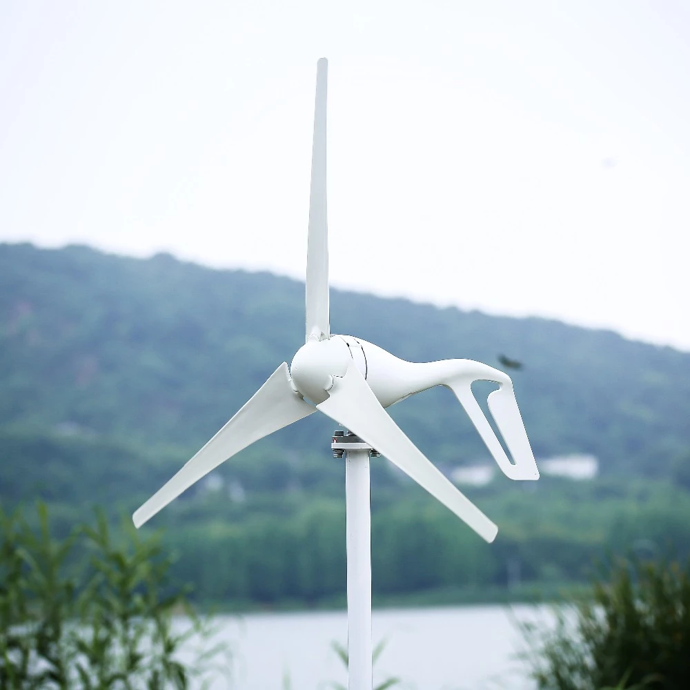 Waterproof Low Speed 800W Wind Turbine Generator Aluminum Alloy Shell Windmill 2 Waterproof Low Speed 800W Wind Turbine Generator Aluminum Alloy Shell Windmill - Image 2