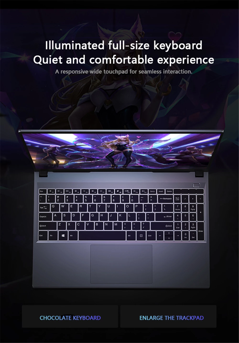 15.6 Inch Gaming Laptop Intel Core I7 10510U 8GB RAM 512 GB PCIE SSD Windows 11 System WiFi 6 Bluetooth Backit Keyboard Computer 1 15.6 Inch Gaming Laptop Intel Core I7 10510U 8GB RAM 512 GB PCIE SSD Windows 11 System WiFi 6 Bluetooth Backit Keyboard Computer