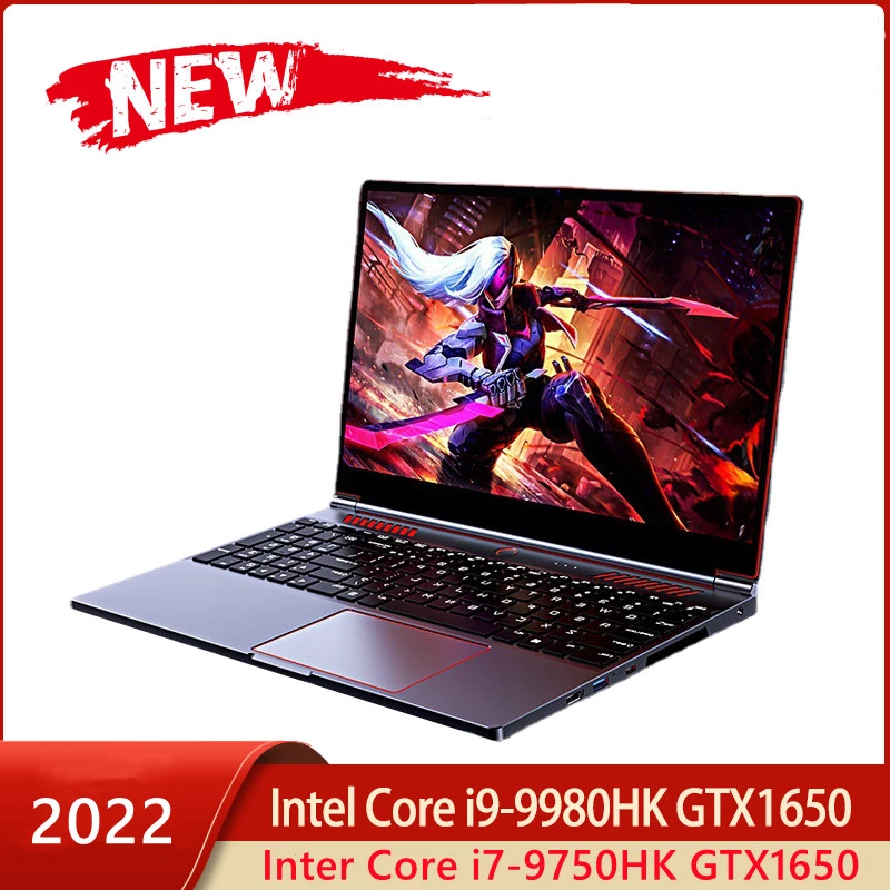 16.1 inch Gaming Laptop Intel Core i9-9880H i7-10750H GTX 1650 4G Mini PC Windows 10/11 64GB 2TB SSD Ultrabook Computer 4 16.1 inch Gaming Laptop Intel Core i9-9880H i7-10750H GTX 1650 4G Mini PC Windows 10/11 64GB 2TB SSD Ultrabook Computer - Image 4