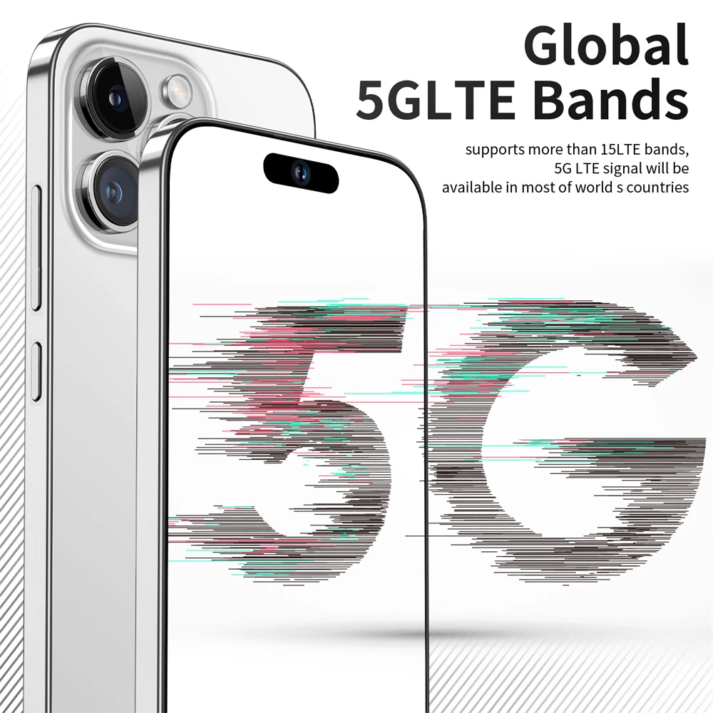 2022 Original Smartphone I14 Pro Max Ultra HD Screen 4G 5G Dual SIM Phone Cell Phone 7.3 Inch 50+108MP 6000mAh Celulares 5 2022 Original Smartphone I14 Pro Max Ultra HD Screen 4G 5G Dual SIM Phone Cell Phone 7.3 Inch 50+108MP 6000mAh Celulares - Image 5