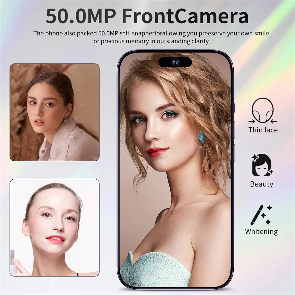 2022 Original Smartphone I14 Pro Max Ultra HD Screen 4G 5G Dual SIM Phone Cell Phone 7.3 Inch 50+108MP 6000mAh Celulares 4 2022 Original Smartphone I14 Pro Max Ultra HD Screen 4G 5G Dual SIM Phone Cell Phone 7.3 Inch 50+108MP 6000mAh Celulares - Image 4