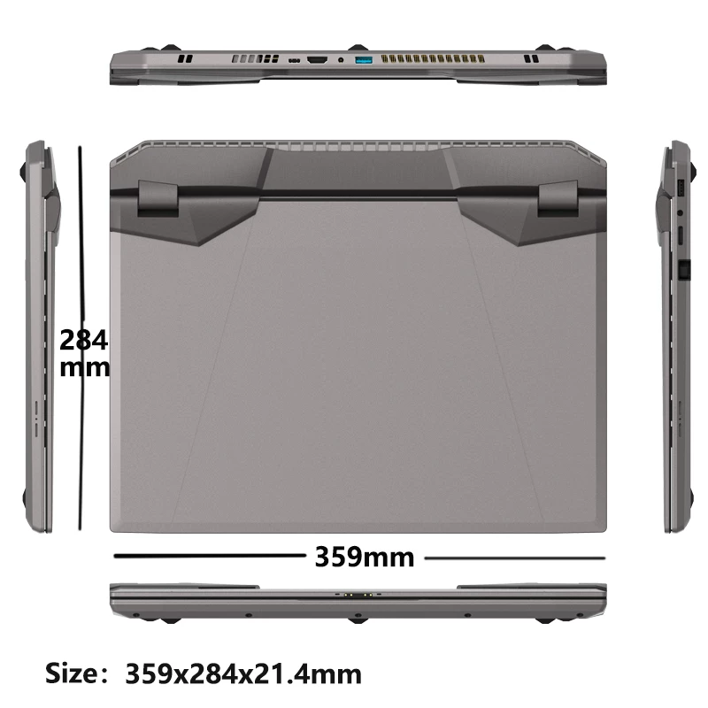 Gaming Laptops Windows Metal Note Book Office Computer PC 16" 2.5K Screen 11th Generation Intel N5105 16GB RAM Backlit Keyboard 2 Gaming Laptops Windows Metal Note Book Office Computer PC 16" 2.5K Screen 11th Generation Intel N5105 16GB RAM Backlit Keyboard - Image 2