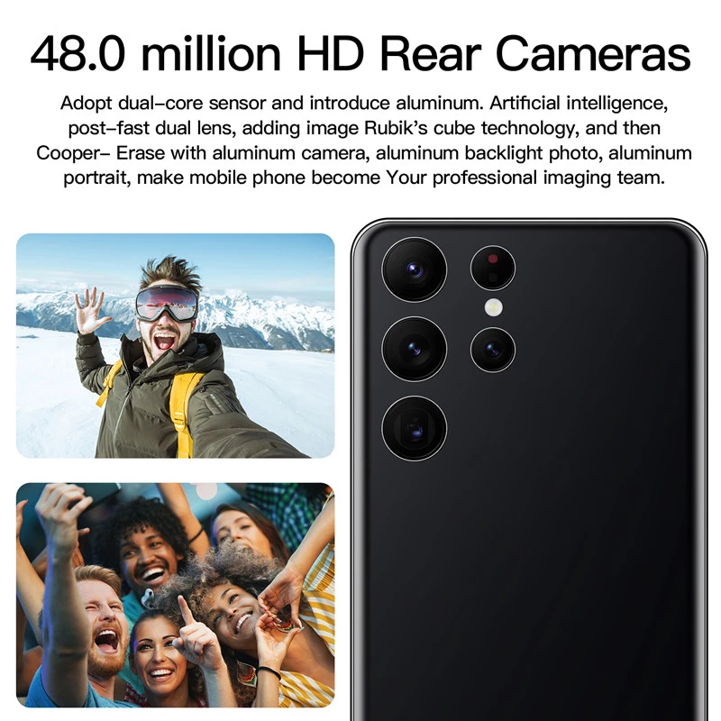 Global Version S22 Ultra Smartphone 6.8 Inch 6000mAh 16GB RAM 1TB ROM CellPhones 5G Network Phone Unlocked Smart Mobile Phones 4 Global Version S22 Ultra Smartphone 6.8 Inch 6000mAh 16GB RAM 1TB ROM CellPhones 5G Network Phone Unlocked Smart Mobile Phones - Image 4
