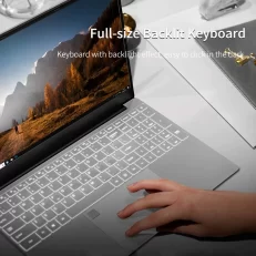 Intel Laptop 15.6 inch N5095 16GB RAM 512GB SSD Business Netbook Windows 10 Pro Gaming Notebook Gamer PC Fingerprint Unlock