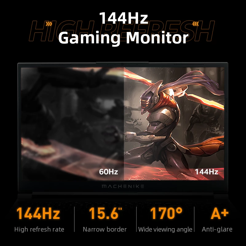 Machenike RTX3060 Gaming Laptop Star15 12th Gen Core i7 12700H 144 Hz 72%NTSC 15.6'' FHD 16GB 512GB SSD Computer 3 Machenike RTX3060 Gaming Laptop Star15 12th Gen Core i7 12700H 144 Hz 72%NTSC 15.6'' FHD 16GB 512GB SSD Computer - Image 3