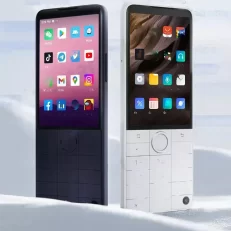 New Qin F22 Pro Smart Touch ScreenPhone Wifi 5G+3.5 Inch 4GB 64GB Add Google Store Android QinGlobal Version Mobile Phone