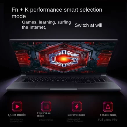 New Xiaomi Redmi G Pro 2022 Gaming Laptop 16 Inch 2.5K 240Hz LCD Screen Notebook AMD Ryzen R7 6800H 16GB 512GB RTX3060 Netbook 5