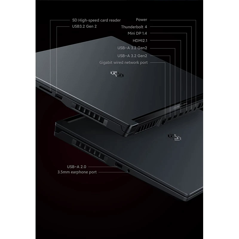 Xiaomi Redmi G Game Pro Laptop AMD R7 6800H/ R5 6600H16GB DDR4 512GB SSD RTX 3060/3050 Notebook 165Hz 16Inch Full HD Screen 2 Xiaomi Redmi G Game Pro Laptop AMD R7 6800H/ R5 6600H16GB DDR4 512GB SSD RTX 3060/3050 Notebook 165Hz 16Inch Full HD Screen - Image 2