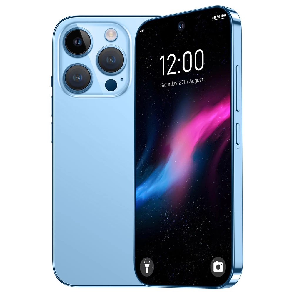 i14 Pro Max Smartphone 5G Unlocked Face ID 6000mAh 16GB 1TB Mobile Phones Cell Phone 5 i14 Pro Max Smartphone 5G Unlocked Face ID 6000mAh 16GB 1TB Mobile Phones Cell Phone - Image 5