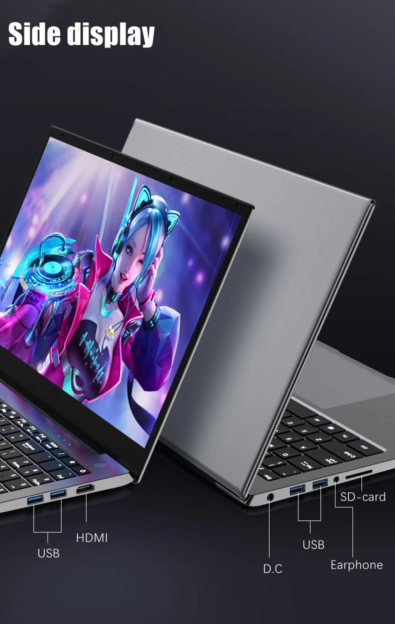 new in 2022 15.6 inch Gaming Laptop Intel i7 1165G7 i5 1135G7 Windows 10 Metal Notebook Computer PC Netbook AC WiFi BT 4*USB 2 new in 2022 15.6 inch Gaming Laptop Intel i7 1165G7 i5 1135G7 Windows 10 Metal Notebook Computer PC Netbook AC WiFi BT 4*USB - Image 2