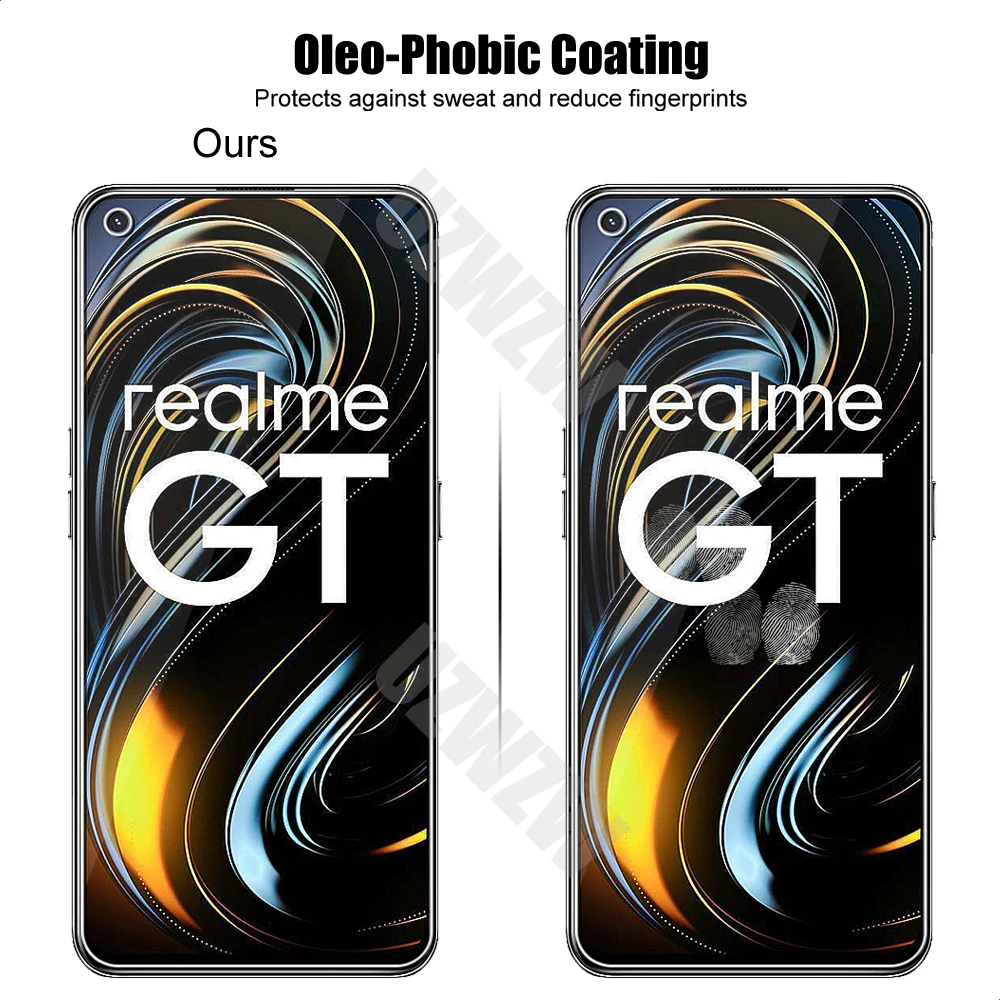 For Realme GT Neo / Realme GT 5G Camera Lens Film and Phone Protective Tempered Glass Screen Protector 2 For Realme GT Neo / Realme GT 5G Camera Lens Film and Phone Protective Tempered Glass Screen Protector - Image 2