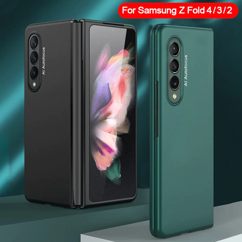 Luxury Ultra Thin Case for Samsung Galaxy Z Fold 4 3 2 5G Case Matte Hard Plastic Slim Case For Galaxy Z Fold 4 3 2 Fold4 Cover 1 Luxury Ultra Thin Case for Samsung Galaxy Z Fold 4 3 2 5G Case Matte Hard Plastic Slim Case For Galaxy Z Fold 4 3 2 Fold4 Cover