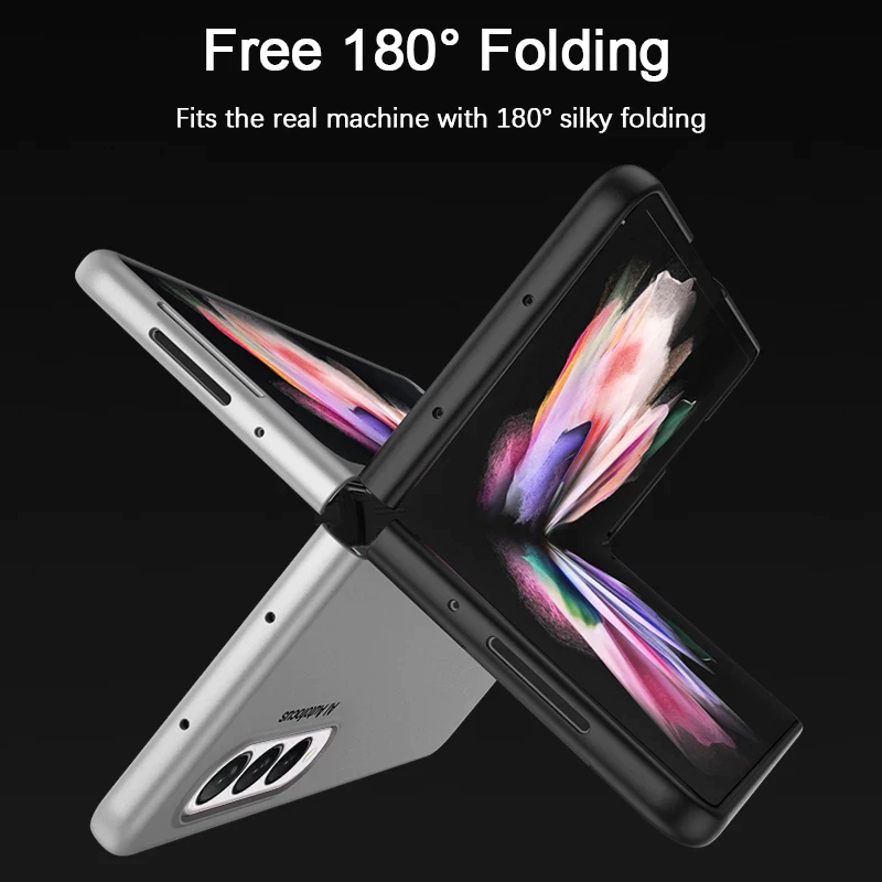 Luxury Ultra Thin Case for Samsung Galaxy Z Fold 4 3 2 5G Case Matte Hard Plastic Slim Case For Galaxy Z Fold 4 3 2 Fold4 Cover 5 Luxury Ultra Thin Case for Samsung Galaxy Z Fold 4 3 2 5G Case Matte Hard Plastic Slim Case For Galaxy Z Fold 4 3 2 Fold4 Cover - Image 5