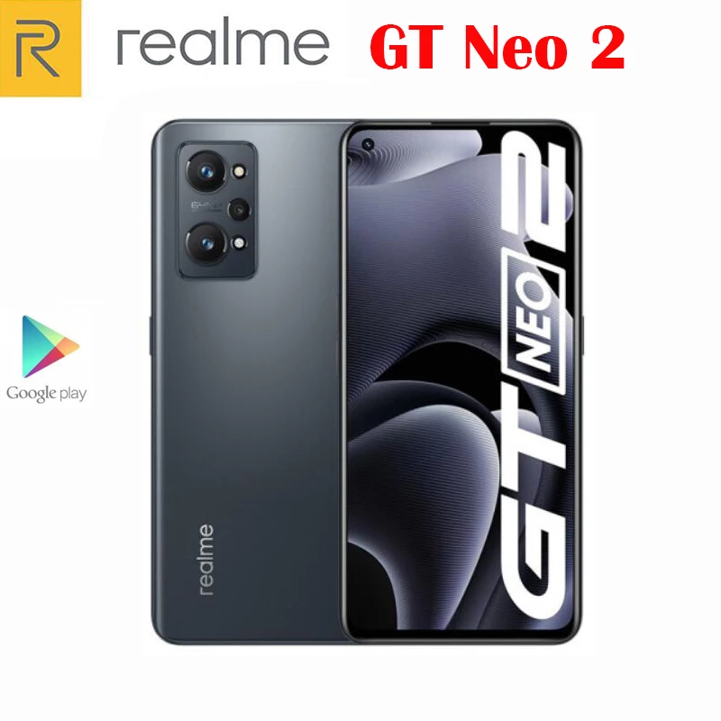 Official New Original Realme GT Neo 2 Neo2 5G Cell Phone Snapdragon870 Octa Core 6.62inch AMOLED NFC 64MP Camera 5000mAh 65W 2