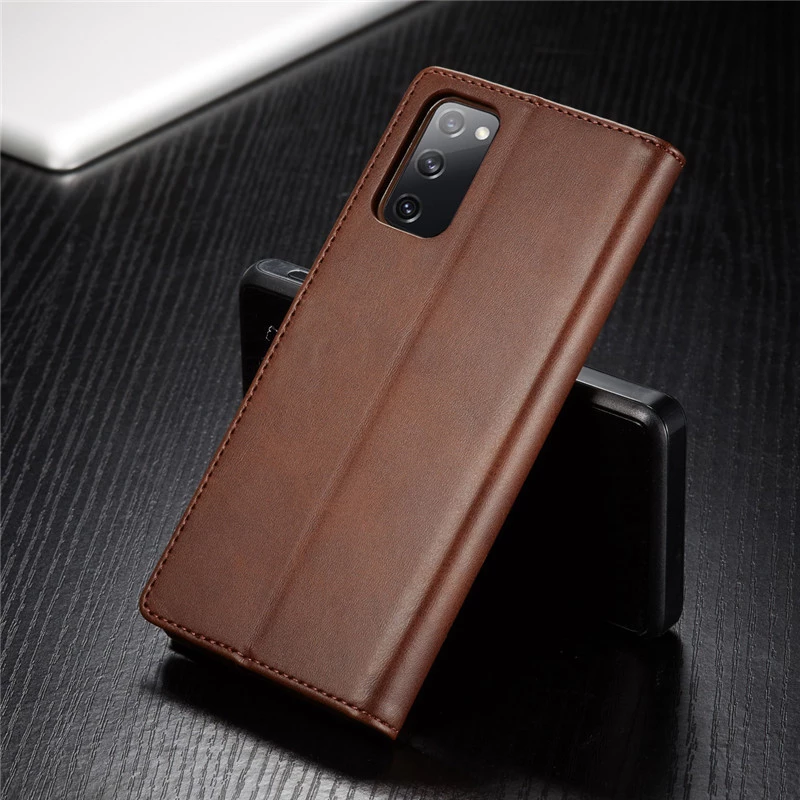 S20 FE 5G Case For Samsung S20 Plus Case Leather Vintage Phone Case On Samsung Galaxy S20 Ultra S20FE Case Flip Wallet Cover Bag 4 S20 FE 5G Case For Samsung S20 Plus Case Leather Vintage Phone Case On Samsung Galaxy S20 Ultra S20FE Case Flip Wallet Cover Bag - Image 4