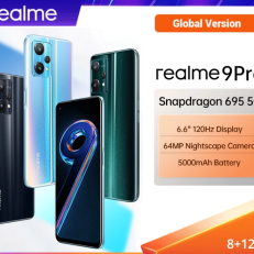 Global version realme 9 pro 5G Mobile phone 8GB RAM 128GB ROM smartphone 6.6inch FHD+ Display 120Hz Qualcomm Snapdragon 695 5G