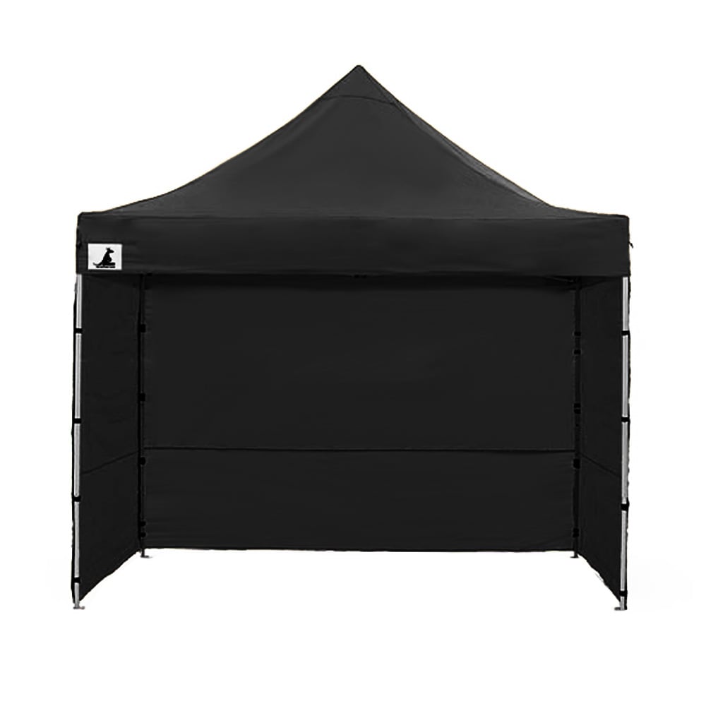 Gazebo Tent Marquee 3x3 PopUp Outdoor Wallaroo Black 1