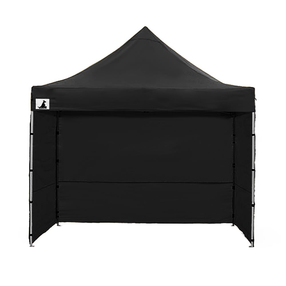 Gazebo Tent Marquee 3x3 PopUp Outdoor Wallaroo Black 1 Gazebo Tent Marquee 3x3 PopUp Outdoor Wallaroo Black