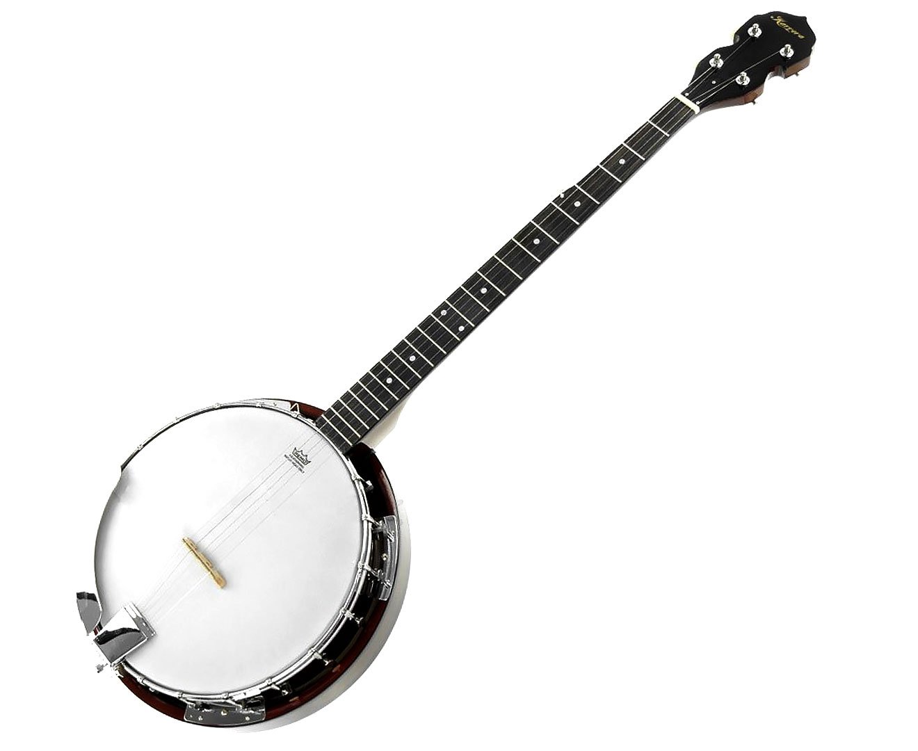 Karrera 5 String Resonator Banjo - Brown 1