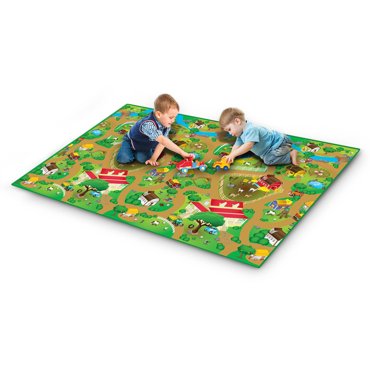 Rollmatz Farm Design Baby Kids Floor Play Mat 200cm x 120cm 1