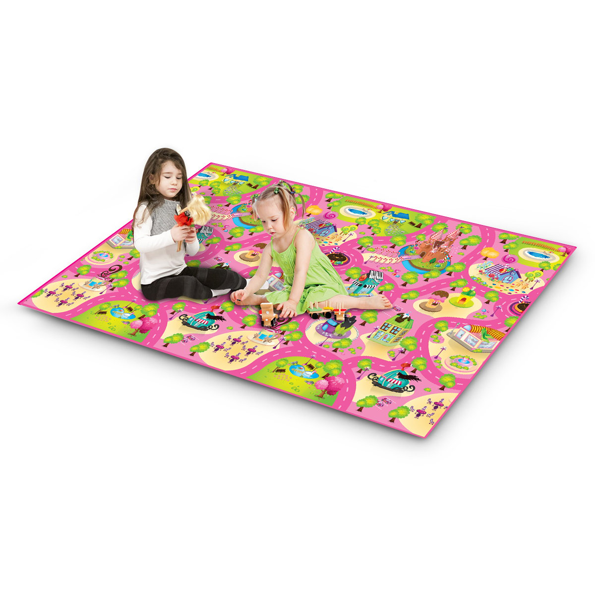 Rollmatz Candyland Baby Kids Play Floor Mat 200cm x 120cm 1