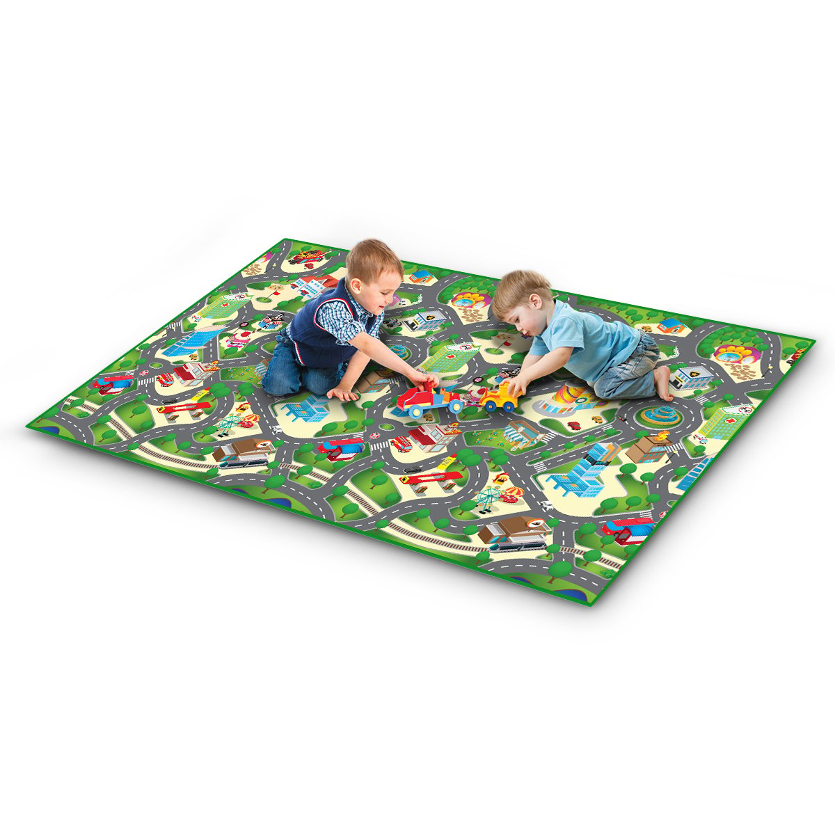 Rollmatz City Design Baby Kids Play Floor Mat 200cm x 120cm 1
