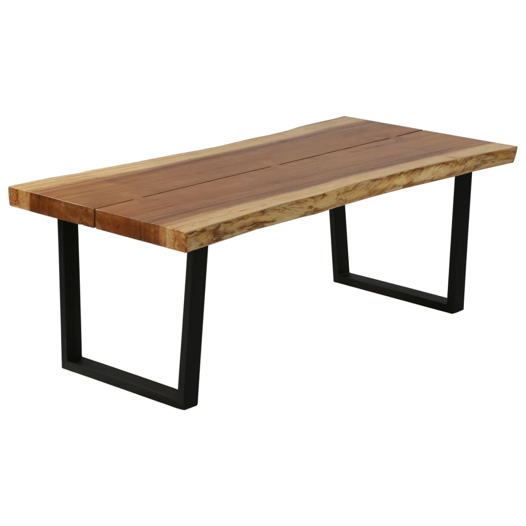 Coffee Table Solid Suar Wood 102x56x41 Cm 2
