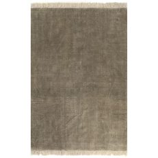 Kilim Rug Cotton 160x230 Cm Taupe
